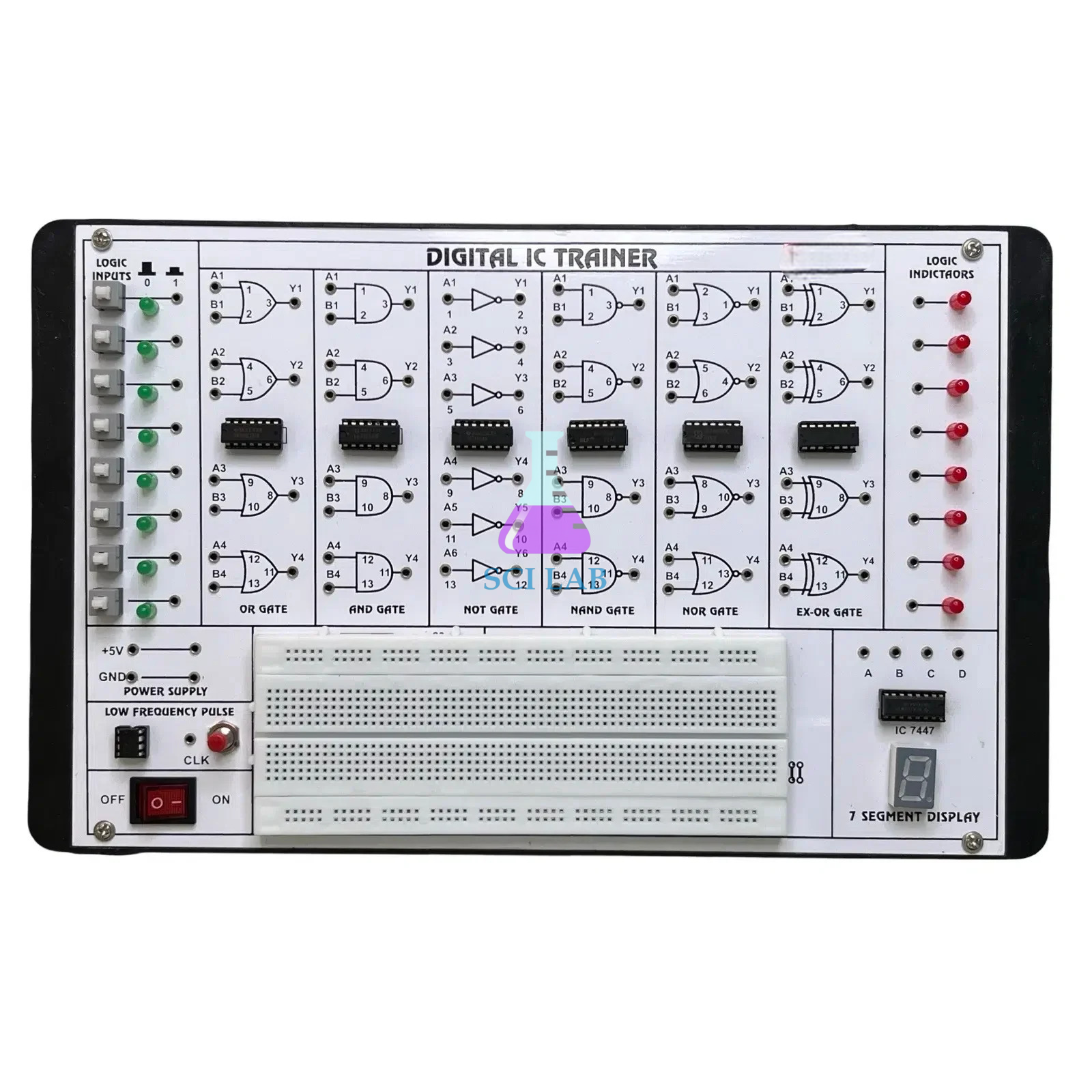 DigitaL IC Trainer Electronics Lab